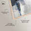 «Porcelain Blue on White II Shadowbox», art mural bleu par Art Remedy-115120585-115120593