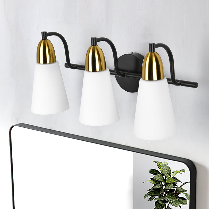 Luminaire à intensité variable pour meuble-lavabo, ampoules non incluses, 3