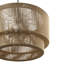 Luminaire suspendu tambour en corde naturelle à 8 lumières Eco - Milos - l 36 po x H 18,75 po-982055535