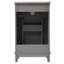 Petit meuble-lavabo moderne avec lavabo en céramique-579109382
