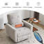 Fauteuil inclinable pivotant à 360 ° avec chauffage et massage-1893289711