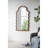 Arch Mirror with Unique Frame