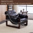 Vintage Oil Faux Leather Lounge Chair – Medieval Modern Sofa Chair with Removable Armrests & Cushion, Cloud-Like Comfort for Living Room, Study, Office – Water-Repellent Faux Leather & Mortise-Tenon Rubberwood Frame-1960569633