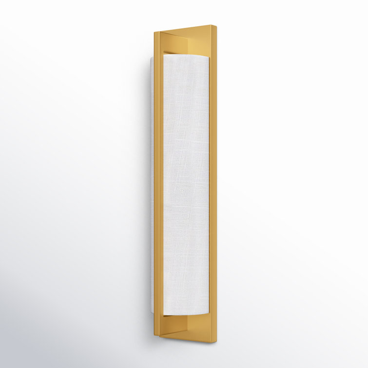 Priam 2 Light Dimmable Flush Mounted Sconce