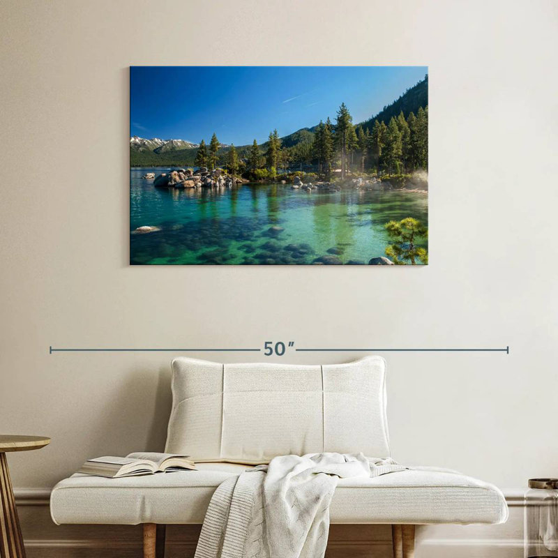 Alvord Emerald Lake Tahoe, H 26 po x l 39 po