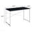 Black And Chrome Vanity Desk