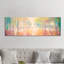 Autumn Calls, Panoramic Wide Canvas Of Lake Through Autumn Trees by Gill Bustamante - Panoramic Painting on Canvas-1797537994-1797537985