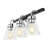Keels Iron Flush Mounted Sconce-1882642079