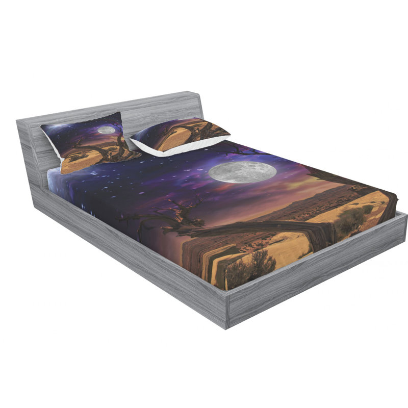 Microfiber Sheet Set, Full Sheet Set + Fitted Sheet + 2 Pillowcases