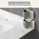 37 Inch Marble Vanity Top, White Vanity Top With Pre-Drilled Faucet Holes, Bathroom Vanity Top With Undermount Rectangular Middle Sink And 4" Height Backsplash,  Bianco Carrara Venato