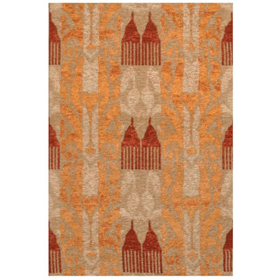 Tapis chenille à tissage plat