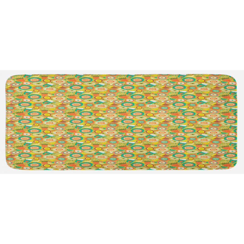 Tapis de cuisine fantaisiste