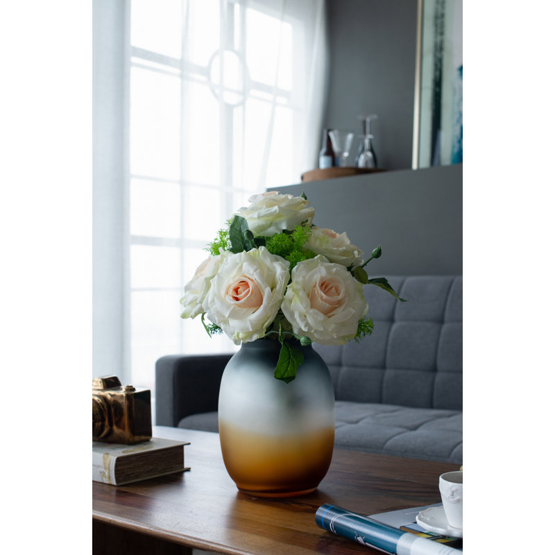 Vase de table Lanayah, H 9,8 po x l 7,1 po x P 7,1 po