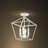 Drexil 4 -Light 12" Semi Flush Mount-1897860609