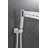 Shower System,Waterfall Rainfall Shower Head With Handheld, Shower Faucet Set For Bathroom Wall Mounted