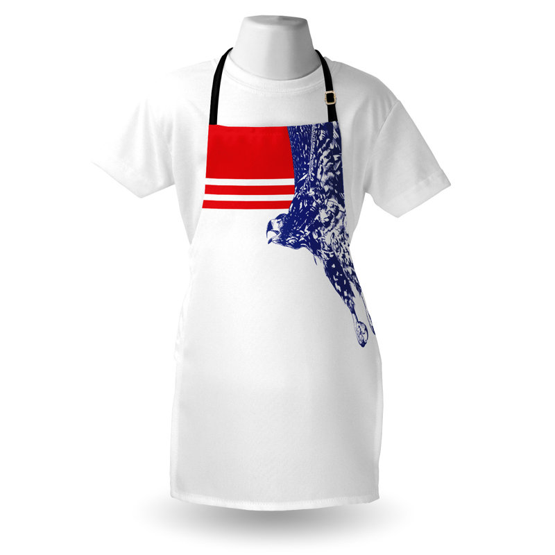 No Pattern Bib Apron