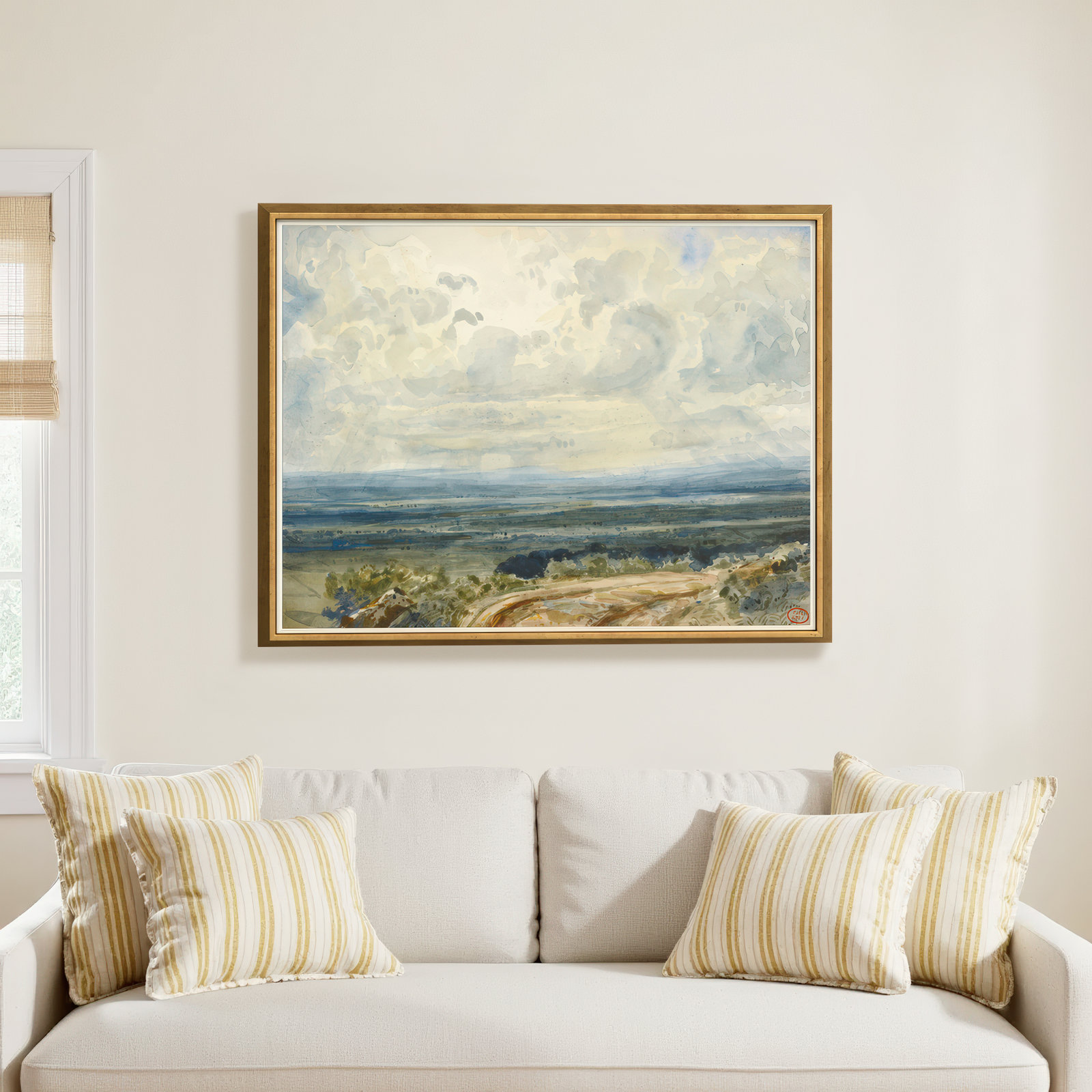 Landscape in Muted Tones Painting