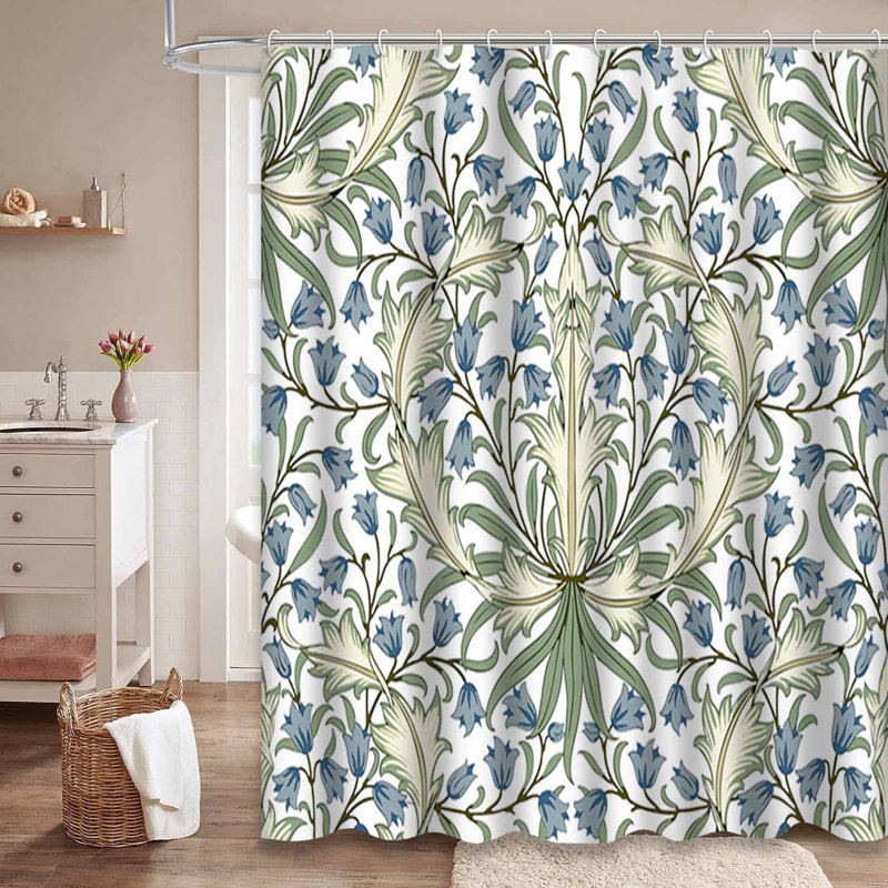 Rideau de douche Floral, L 72 po x l 72 po