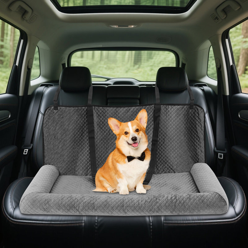 Siège de voiture pour animaux, Grey