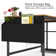 Myra 47" W Home Office Computer Writing Study Desk with Storage Shelves