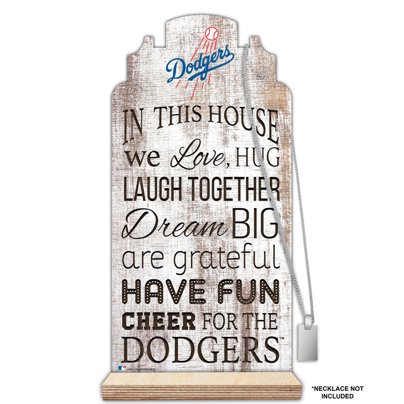 Freestanding 2 - Hook Coat Rack, Los Angeles Dodgers