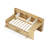 L-Shape Daybed With Functional Storage For Twin - Natural + White Abundant Solutions Twin,