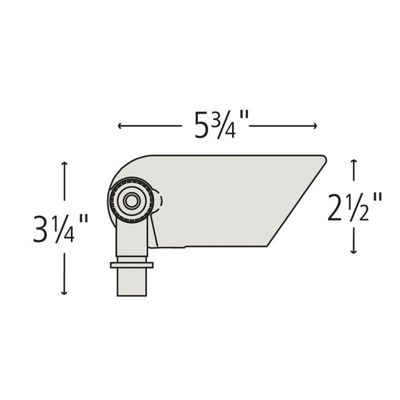 Projecteur d'appoint Lumacore 120V à sortie variable 2700K