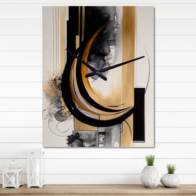 Touch Art Deco II - Modern Wall Clocks