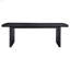 Ensemble repas Mason noir avec rallonge-707250271