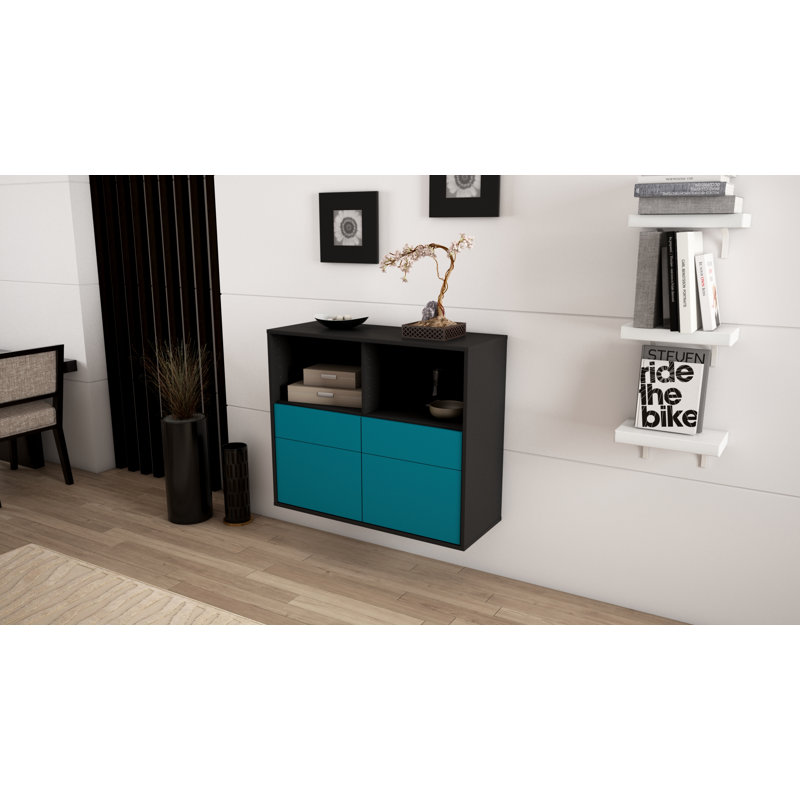Roudebush 92 cm W Sideboard, Turquoise