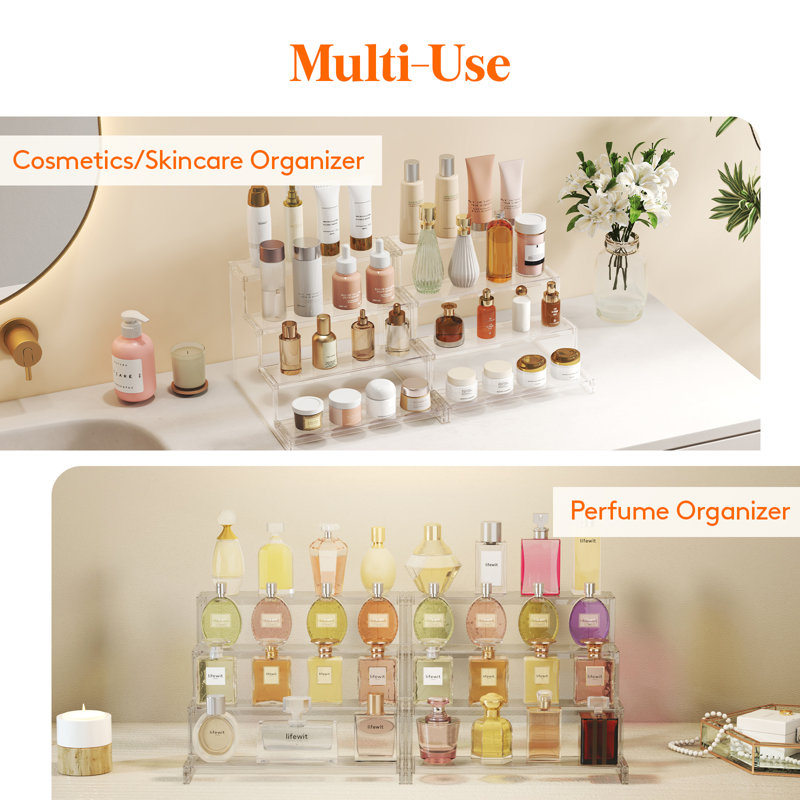 Plastic / Acrylic Makeup Organiser