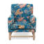 Bean Armchair Upholstered in Ardmore Fabric-484004374