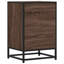 40cm W Metal Bedside Table-1167384352