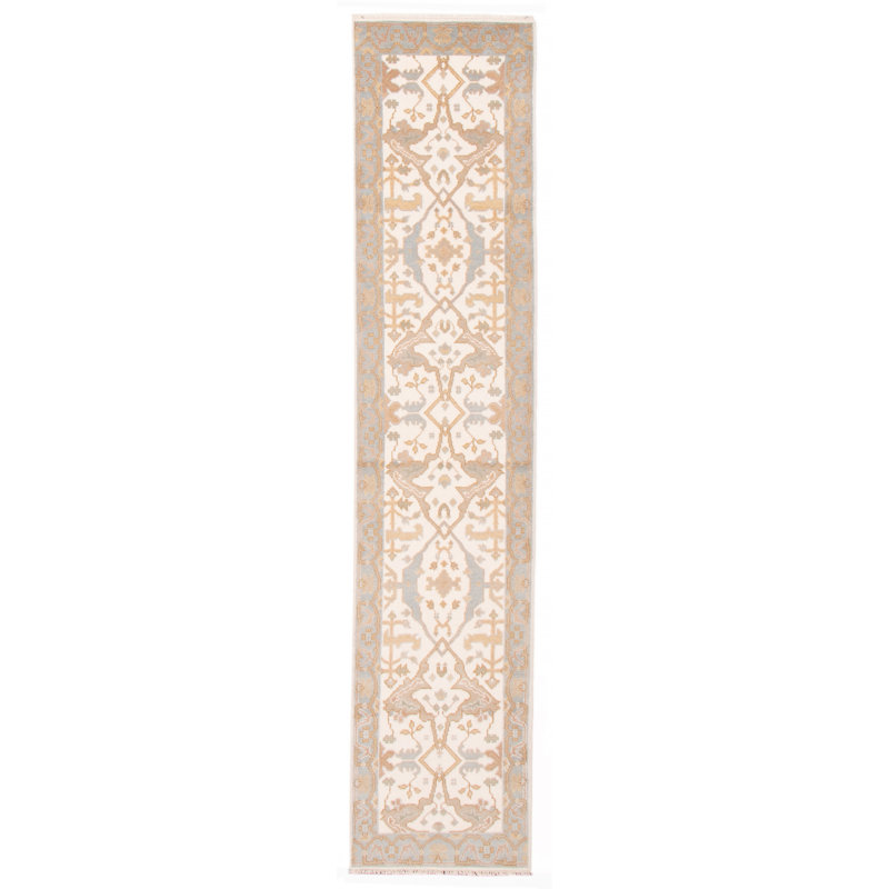 Tapis crème nouvel âge 2 pi 6 po x 11 pi 10 po One-of-a-Kind
