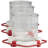 4.95'' H Metal Tabletop Pillar-776708545
