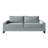 Jacqualyn Fabric 57.87'' Reception Sofa-1592063125