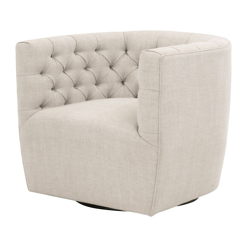 Fauteuil club pivotant Marcel