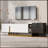 66.7" Light Luxury TV Stand for TVs up to 70 Inches, TV Cabinet with Metal Legs, 1 Drawer, 2 Cabinets and Adjustable Shelves-2092047403