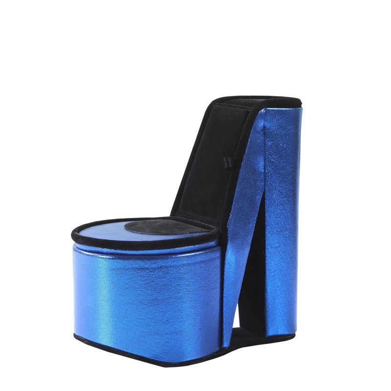 Boîte à bijoux 9 po, Bleu