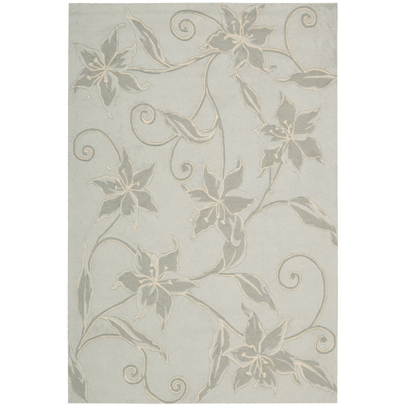 Asiha Floral Indoor Rug, Rectangle 2'6" x 4'