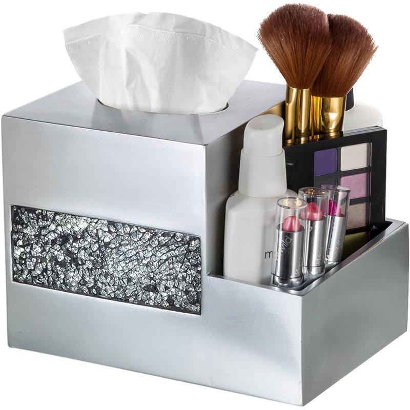Tissue Box Cover & Organizer