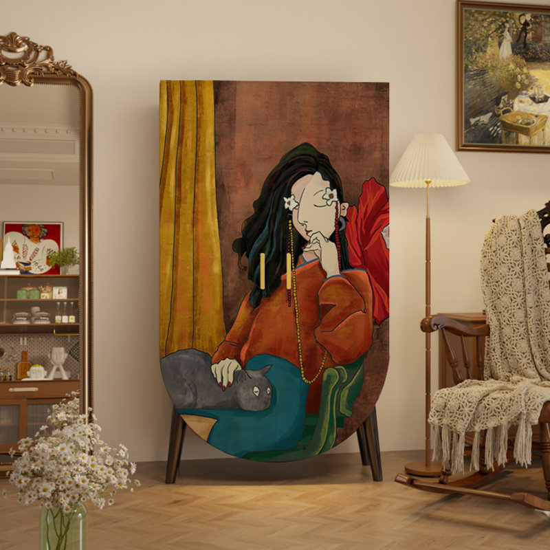 Armoire de rangement Nordic Abstract