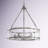 Ferris 5 - Light Dimmable Drum Chandelier