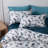 Lunaria 100% Long-Staple Cotton Duvet Cover Set Kovasi Pattern Printed Comforter Cover 3Pcs, Ultra Soft & Breathable Bedding Set-111460206