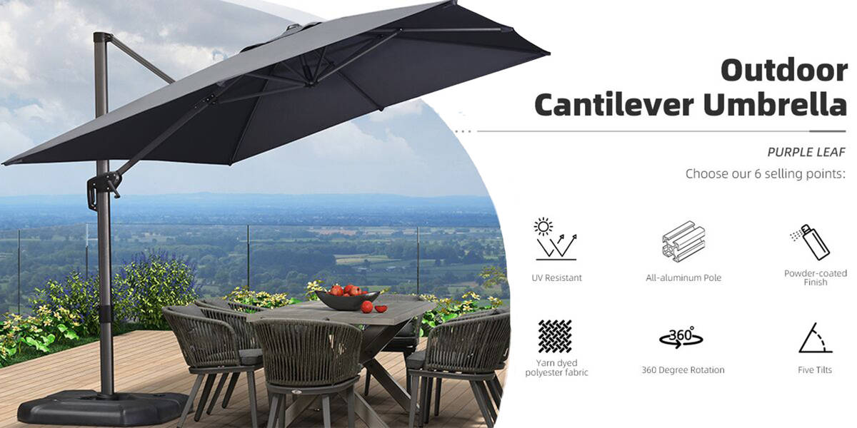 PURPLE-LEAF-Large-Outdoor-patio-Umbrella-Beige