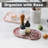 Guein Oval Natural Marble Tray-1783356864