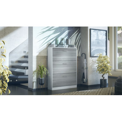 Alane 24 Pair Flip Down Shoe Storage