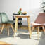 Singh Round Solid Wood Base Dining Table