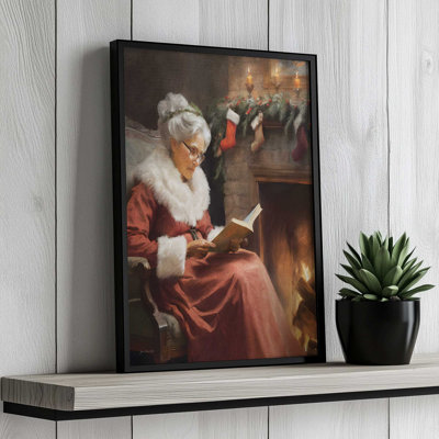 Lost In A Christmas Storey By Jo Moulton Canvas Art Print
