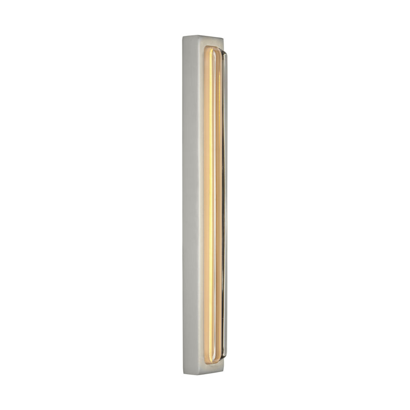Bloccare 1 - Light LED Vanity Light, 12.9" H x 1.5" W x 1.4" D, Satin Nickel